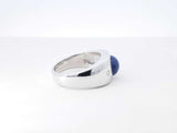 Star Sapphire, Diamond, & 10k White Gold Statement Ring 13.8 Grams Size 10.75 Fw0526crrdu