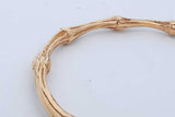 Tiffany & Co. 18k Yellow Gold Bamboo Bangle Bracelet 32.5 Grams Eb0726prxzde