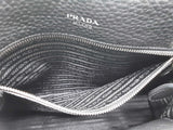 Prada Black Leather Buckle Tote Bag Sd0425irzde