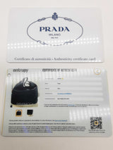 Prada Navy Blue Pebbled Leather Hobo Tote Bag Do0525rrxde