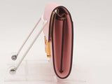 Hermes Constance Compact Box Leather Ghw Pink Wallet Aa0126rzxzsa