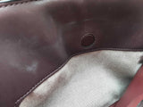 Coach Tate Carryall 29 Colorblock Green Dark Red Leather Tote Bag Do0826ploxde