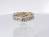 2.05 Cttw Diamond 14k Yellow Gold Ring 5.6 Grams Size 6.5 Aa0525irzsa