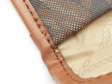 Michael Kors Brown Logo Coated Canvas Flat Pouch Do0926orde
