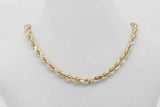 14k Yellow Gold Rope Chain Necklace 17.8 Grams 22 Inch Eb0926loorsa