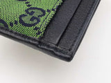 Gucci Monogram Multicolor Card Holder Wallet In Canvas & Leather Fw1026oxzdu