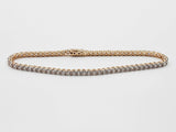 3.55 Cttw Lab Grown Diamonds 14k Gold 3.41g Tennis Bracelet 6.75 In Do0726lwxzde