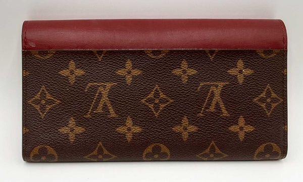 Louis Vuitton Monogram Venus Wallet Red Ebwxzdu 144030004871