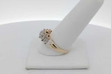 0.94cttw Diamond Ring In 10k Yellow Gold 4.4 Grams Size 9.25 Eb0926pxzsa