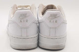 Nike Air Force 1 White Leather Sneakers Size 7 Dd8959-100 Eb0226orsa