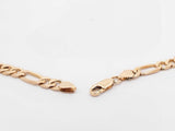 14k Yellow Gold 29.1 Grams Figaro Chain 22 In Aa1225lzxzsa