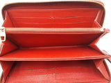 Louis Vuitton Red Monogram Empreinte Zippy Wallet Sd0726lpzdu