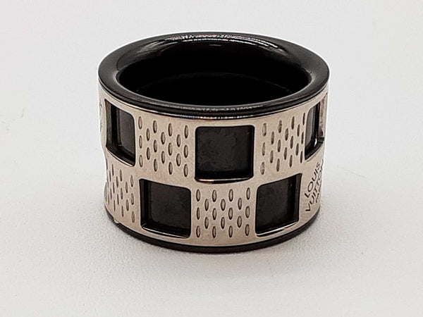 Louis Vuitton Damier Perfore Ring Size 8.5 Do1025crde