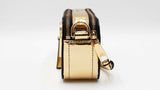 Marc Jacobs Gold Metallic The Snapshot Bag Sd0226prdu