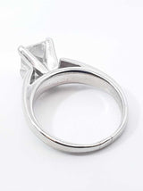 2.01 Ctw Diamond & 95% Platinum Solitaire Ring 8 Grams Size 5.25 Fw0926wsxzdu