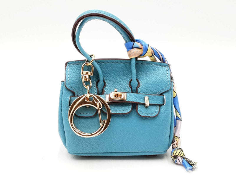 Mini Barkin Bag Doggie Waste Bag Dispenser Charm In Teal Fw1025cdu
