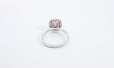 14k White Gold 3.06ctw Lab Grown Pink Diamond Ring Size 7 Ebpoxzdu 144010026769