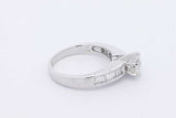 1.4cttw Diamond Ring In 18k White Gold 6 Grams Size 8.5 Eb0526ooxzdu