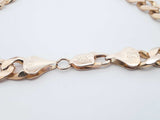14k Yellow Gold Curb Link Bracelet / Anklet  34 Grams  10 Inch  Fw0326llixdu