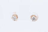 0.4cttw Lab Grown Diamond Stud Earrings In 14k Yellow Gold 0.8 Grams Eb0726lxzdu