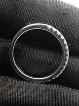 The Leo Diamond & 14k White Gold Anniversary Ring 2.5 Gram Size 6.75 Fw0826osxdu
