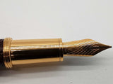 Louis Vuitton Cargo Brown Alligator Leather Fountain Pen Do0726rxzde