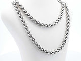 David Yurman Wheat Chain Necklace In Sterling Silver 32.8g 22 Inch Fw0426loxdu