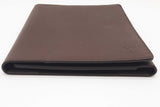 Louis Vuitton Brown Leather Necessaire Writing Portfolio Eb1025lxzde