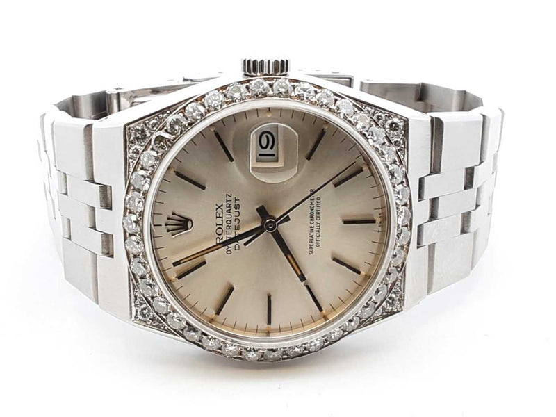 Rolex Oysterquartz Datejust Quartz 36mm Watch Fw0525pzxzdu