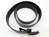 Gucci Gg Black Matte Leather Belt Size 95/38 Do0225lwxde