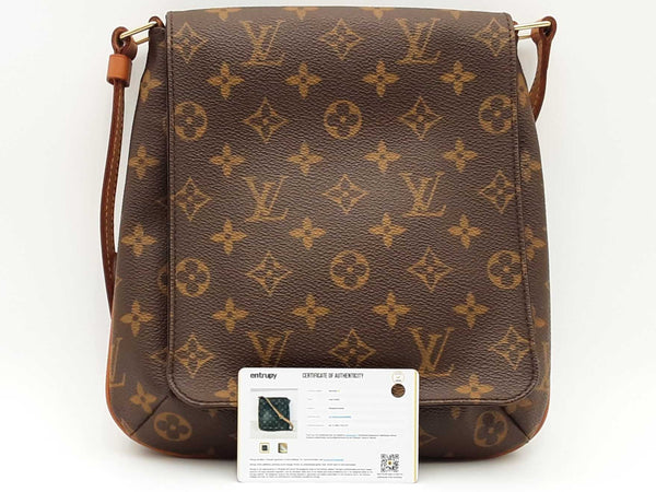 Louis Vuitton Monogram Musette Tango Brown Aa0725ocrsa