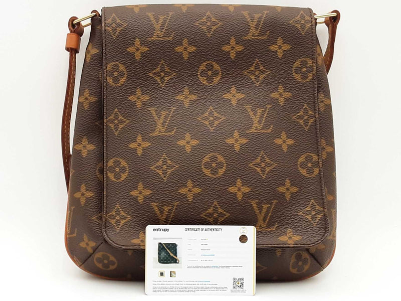 Louis Vuitton Monogram Musette Tango Brown Aa0725ocrsa