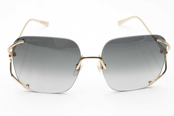 Gucci Gg0646s Gold Tone Sunglasses Eb1024lxzsa