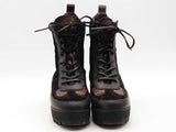 Louis Vuitton Lareate Platform Desert Monogram Boot Brown Size 30 Aa0926wzxsa