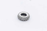 Pandora 925 Sterling Silver Clear Sparkle Spacer Charm 1 Gram Eb0225wsa