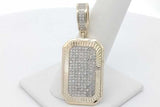 10k Yellow Gold Diamond Pendant 6.3 Grams Eb1026rxzsa