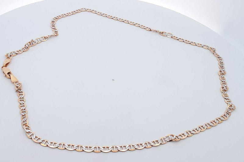 14k Yellow Gold Mariner Chain 7.59 Grams 18 Inch Eb1024owxsa