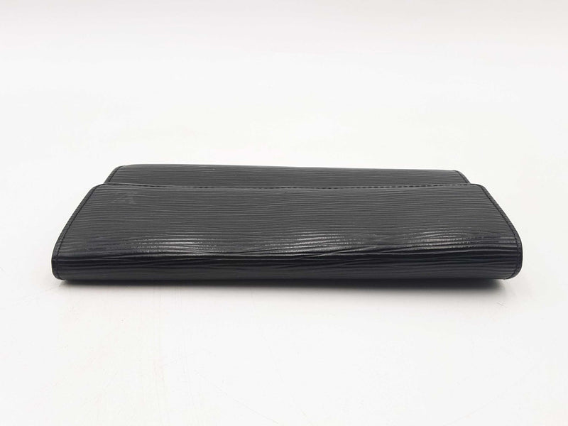 Louis Vuitton Black Epi Sarah Wallet Sd0925lzxsa