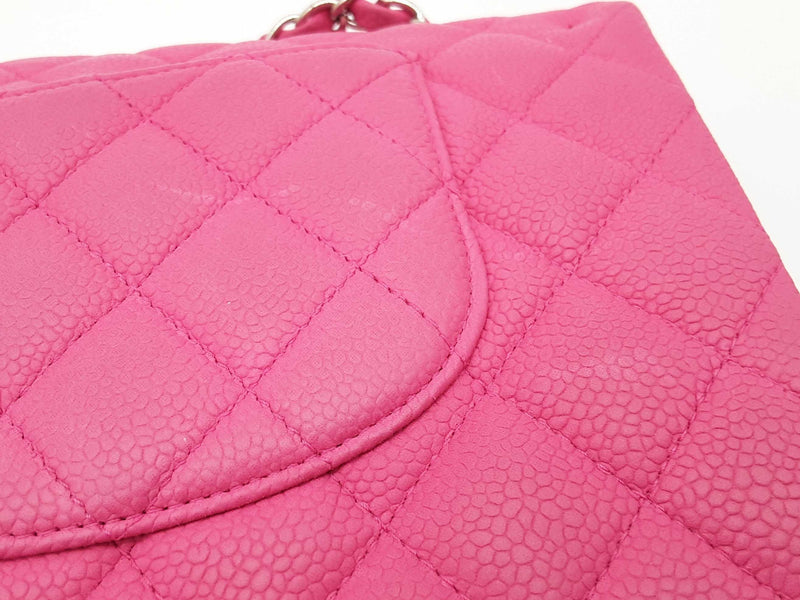 Chanel Classic Double Flap Pink Quilted Suede Cavier Shoulder Bag Do0825ixzxde