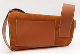 Alexander Mcqueen T Bar Sling Suede Crossbody Bag Eb0326srxde
