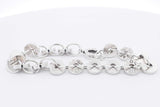 Tiffany & Co. 1837 Circle Link Bracelet Silver 24 Grams 7 Inch Eb0226lrxsa