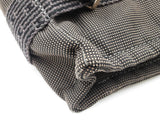 Hermes Herline Gray Toile Canvas Backpack Do0526orxde