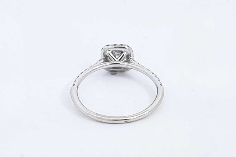 Approx. 1.02ctw Diamond Ring In 14k White Gold 2.5 Grams Size 8 Eb0824cxzsa