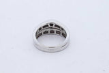 0.53cttw Princess Cut Diamond Ring 14k White Gold 5.8 Grams Size 4.5 Eb1025wwxde