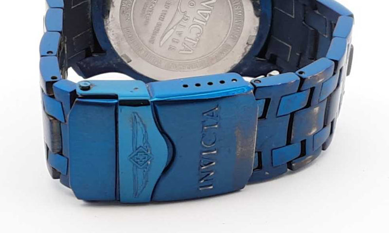 Invicta Pro Diver Blue Stainless Steel Watch 38mm Eb0223cwsa