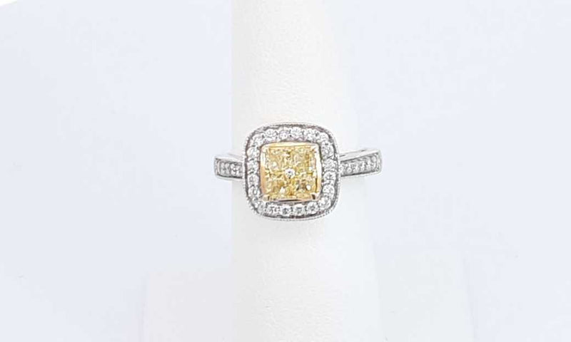 14k White Gold Diamond Engagement Ring Size 6 Ebrrxdu 144030004723