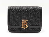 Burberry Mini Tb Crossbody In Black Monogram Quilted Lambskin Fw0326oxzdu