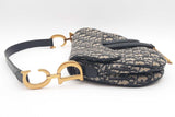 Christian Dior Oblique Jacquard Saddle Bag Eb0826loxzde