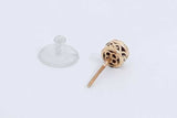 0.28cttw Diamond Stud Earring In 14k Yellow Gold 0.7 Grams Eb0126lxzdu