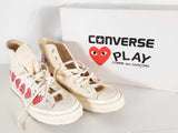 Comme Des Garcons Play X Converse Chuck 70 162973c Sneakers Size 10 Sd1225pzde